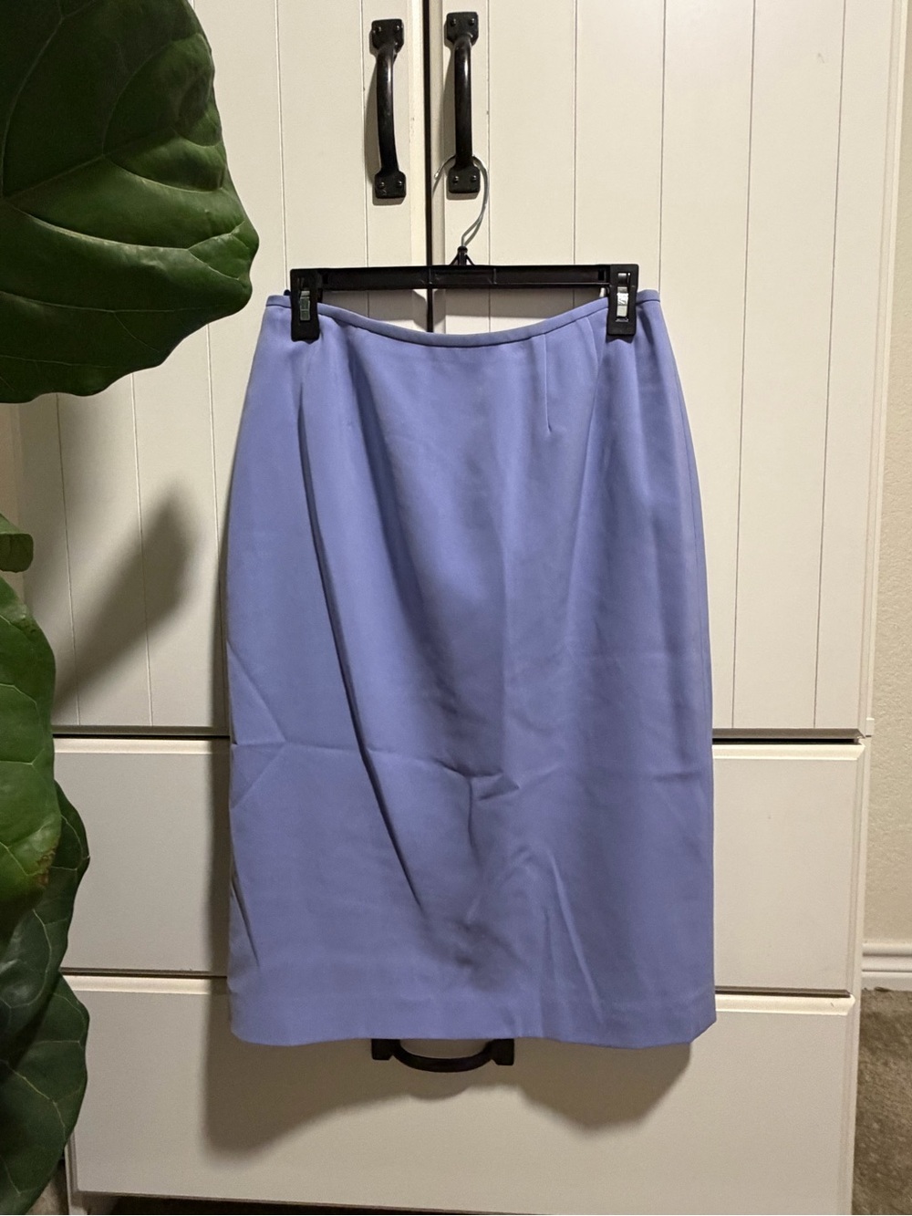138 - Kasper Lavender A-Line Skirt - Light Purple